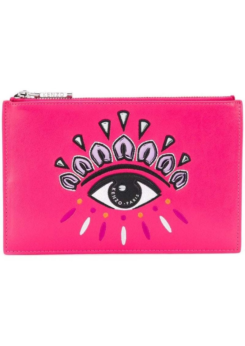 kenzo eye clutch