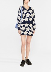 Kenzo floral-intarsia jumper