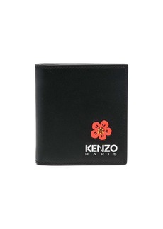 Kenzo floral logo-print bi-fold wallet