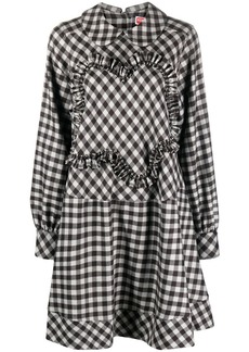 Kenzo gingham-check midi dress