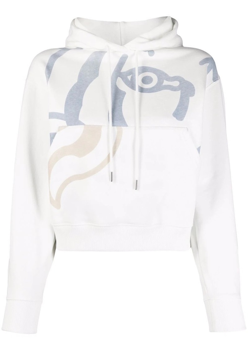 Kenzo graphic-print cotton hoodie
