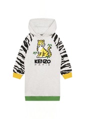 Kenzo Gray Hooded Dress