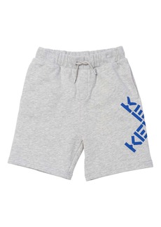 Kenzo Gray Logo Shorts