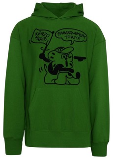 Kenzo Green cotton sweatshirt