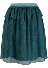 Kenzo Holiday Capsule metallized skirt
