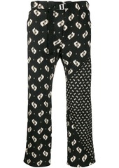 Kenzo Ikat belted trousers