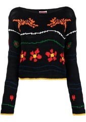 Kenzo intarsia-knit design jumper