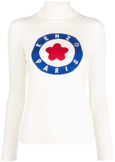 Kenzo intarsia-knit logo jumper