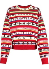 Kenzo intarsia-knit logo jumper