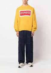 Kenzo intarsia-knit logo knit jumper