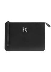 Kenzo K logo clutch bag