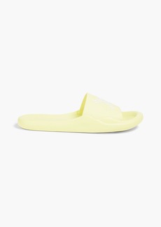 KENZO - Embellished rubber slides - Yellow - EU 36