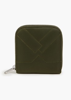 KENZO - Quilted shell wallet - Green - OneSize