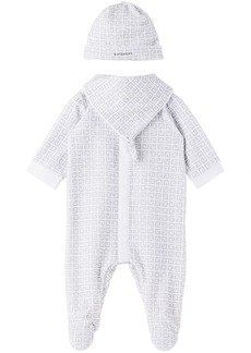 Kenzo Baby Two-Pack White Sleepsuits