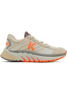 Kenzo Beige Kenzo Paris 'Kenzo-Pace' Sneakers