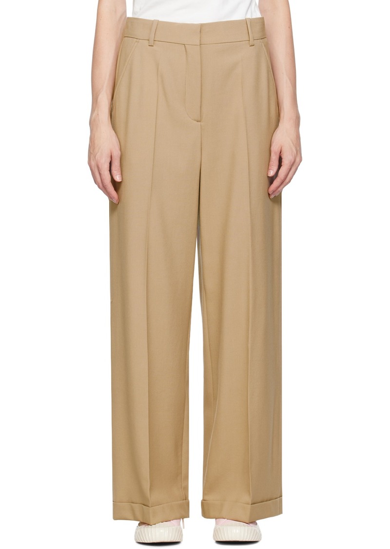 Kenzo Beige Kenzo Paris Suit Trousers