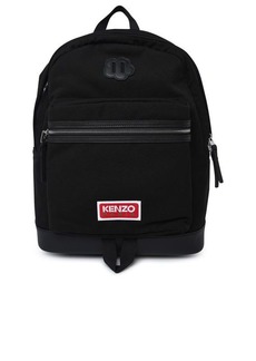 KENZO Black fabric backpack