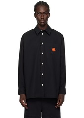 Kenzo Black Kenzo Paris Boke Flower Crest Shirt