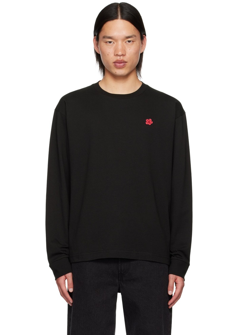 Kenzo Black Kenzo Paris Boke Flower Long Sleeve T-Shirt