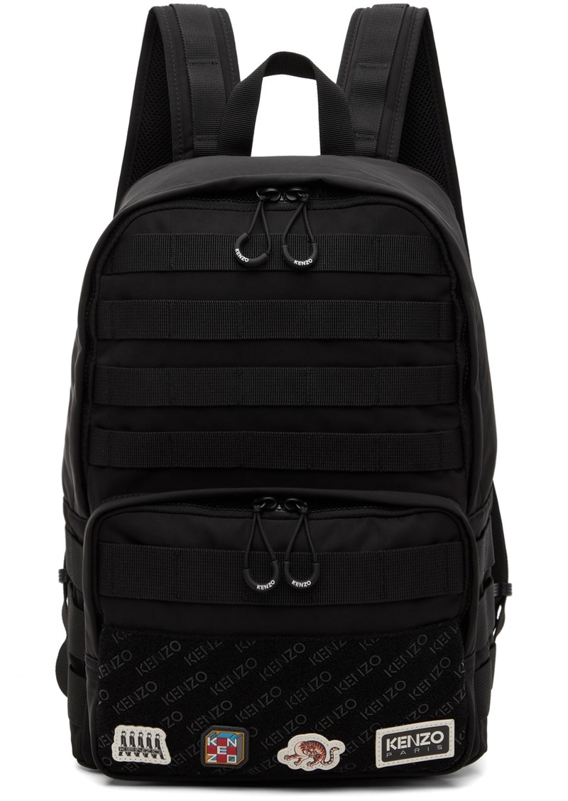 Kenzo Black Kenzo Paris 'KENZO Jungle' Backpack