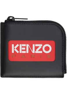 Kenzo Black Kenzo Paris Leather Wallet