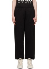 Kenzo Black Kenzo Paris Loose Lounge Pants