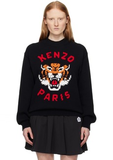 Kenzo Black Kenzo Paris Lucky Tiger Sweater