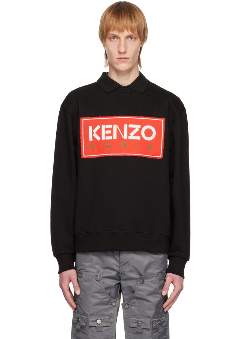 Kenzo Black 'Kenzo Paris' Sweatshirt