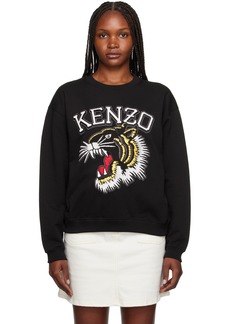 Kenzo Black Kenzo Paris Varsity Jungle Sweatshirt