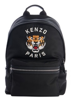 KENZO Embroidered Tiger Nylon Backpack