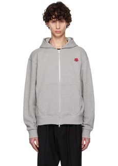 Kenzo Gray Kenzo Paris 'Boke Flower' Hoodie