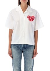 KENZO Kenzo Heart bowling shirt