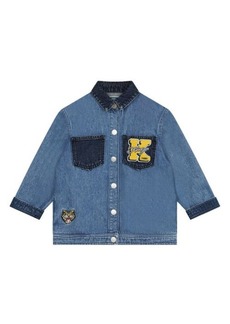 KENZO Kids' Colorblock Denim Jacket