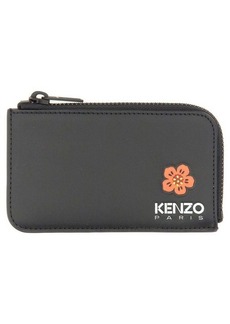 KENZO LEATHER CARD HOLDER