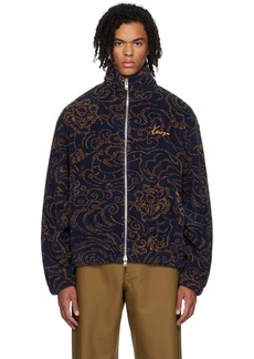 Kenzo Navy Kenzo Paris Star Tiger Jacket