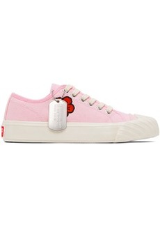 Kenzo Pink Kenzo Paris Boke Flower Sneakers