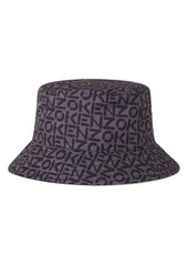 KENZO Reversible Bucket Hat in Anthracite at Nordstrom