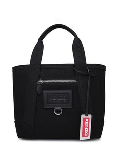 KENZO Small bag in black fabric