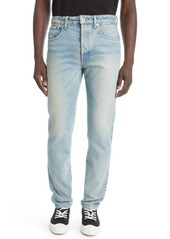 KENZO Stone Bleach Slim Fit Cotton Denim Jeans