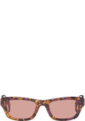 Kenzo Tortoiseshell Rectangular Sunglasses