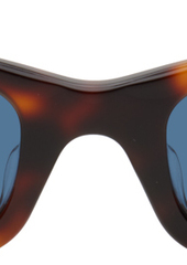 Kenzo Tortoiseshell Rectangular Sunglasses