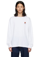 Kenzo White Kenzo Paris Boke Flower Long Sleeve T-Shirt