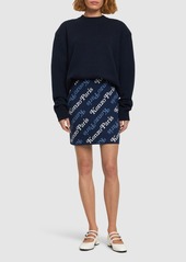 Kenzo X Verdy Cotton & Wool Mini Skirt