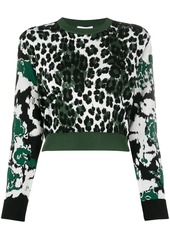 Kenzo leopard intarsia jumper