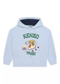 Kenzo Little Boy's & Boy's Logo Hooded Sweatshirt