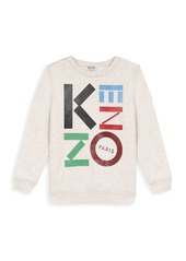 Kenzo Little Boy's & Boy's Logo Sweater