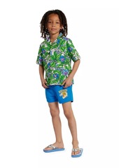 Kenzo Little Boy's & Boy's Logo Swim Shorts
