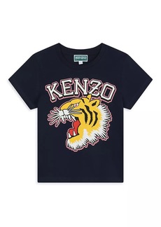 Kenzo Little Boy's & Boy's Logo Tiger T-Shirt