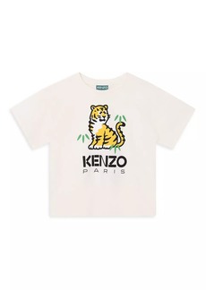 Kenzo Little Boy's & Boy's Tiger Graphic T-Shirt