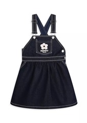 Kenzo Little Girl's & Girl's Denim Overall Dress